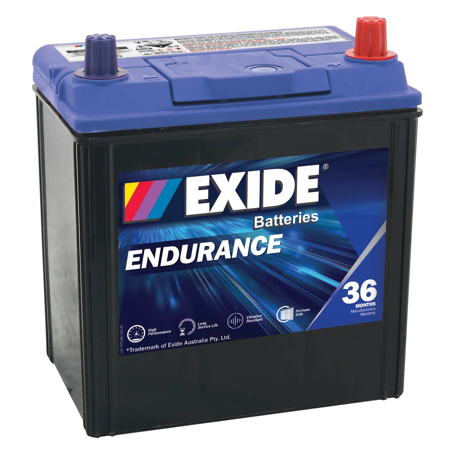 40CPMF Endurance Battery by Exide for Conventional