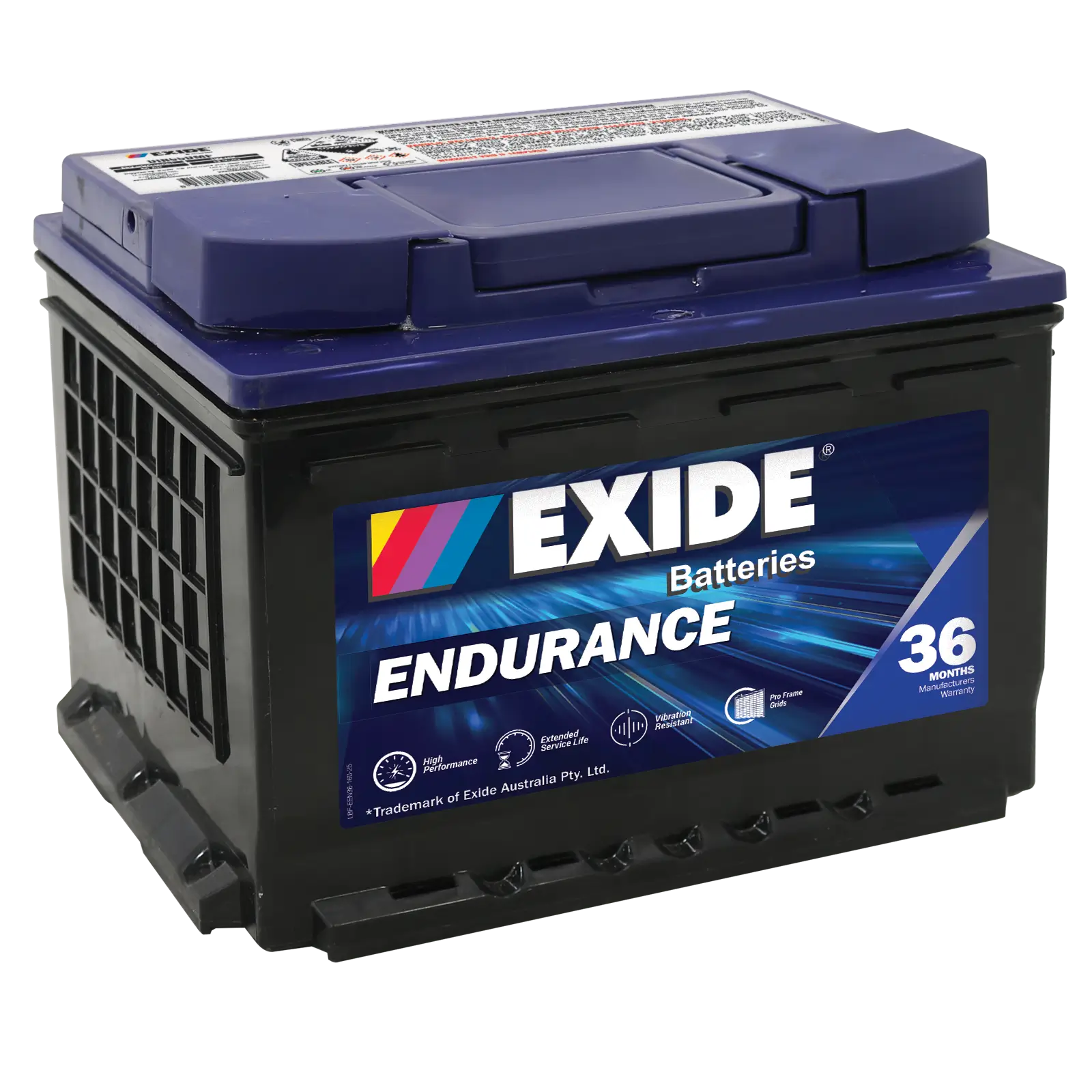 DIN55DMF Endurance Battery by Exide for Conventional European Automotive