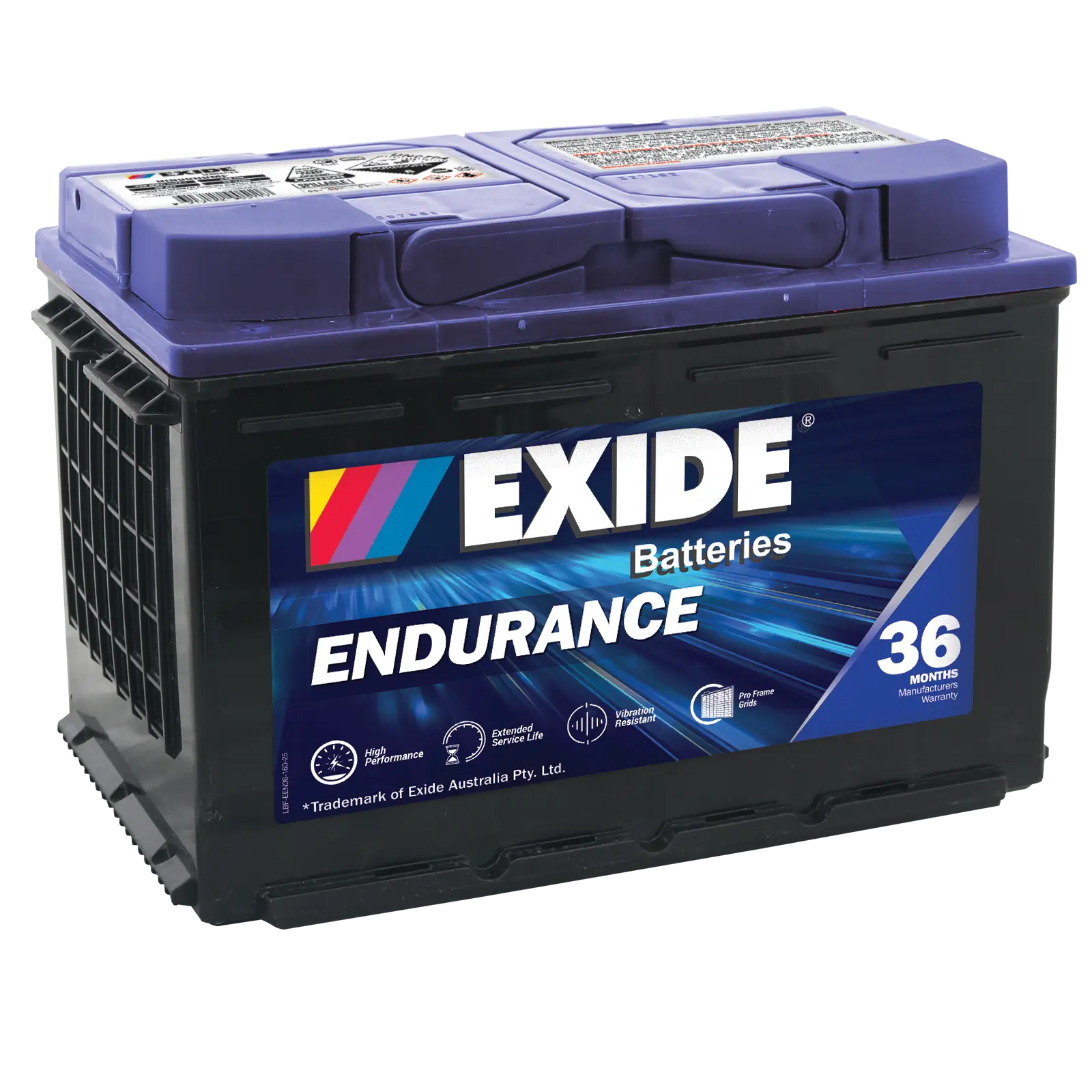 DIN66HDMF Endurance Battery by Exide for Conventional European Automotive