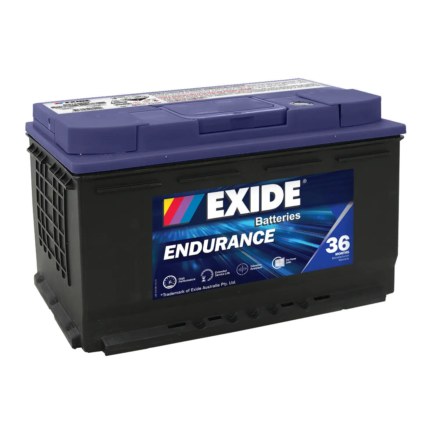 DIN77HDMF Endurance Battery by Exide for Conventional European Automotive