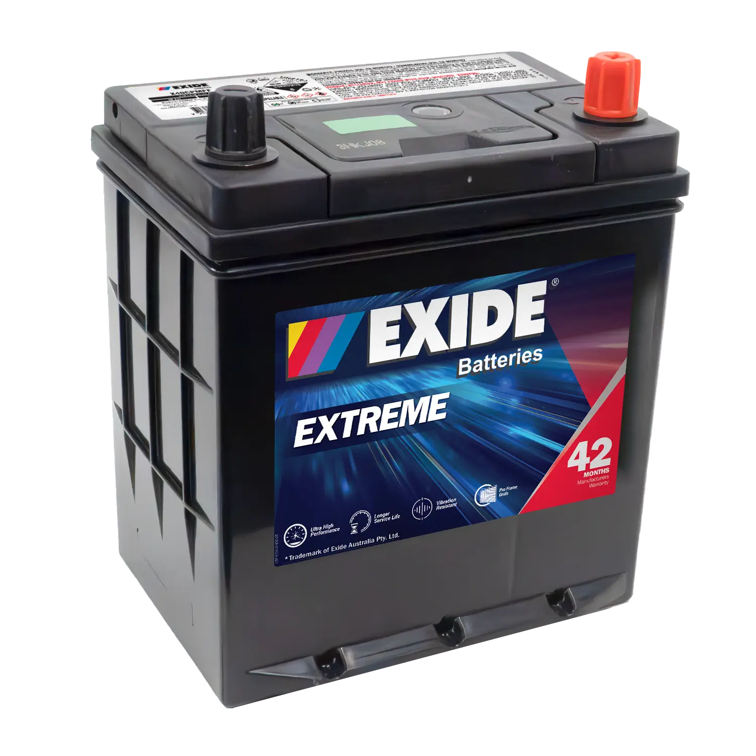 X40CPMFF Extreme Battery by Exide for Conventional Passenger Vehicle