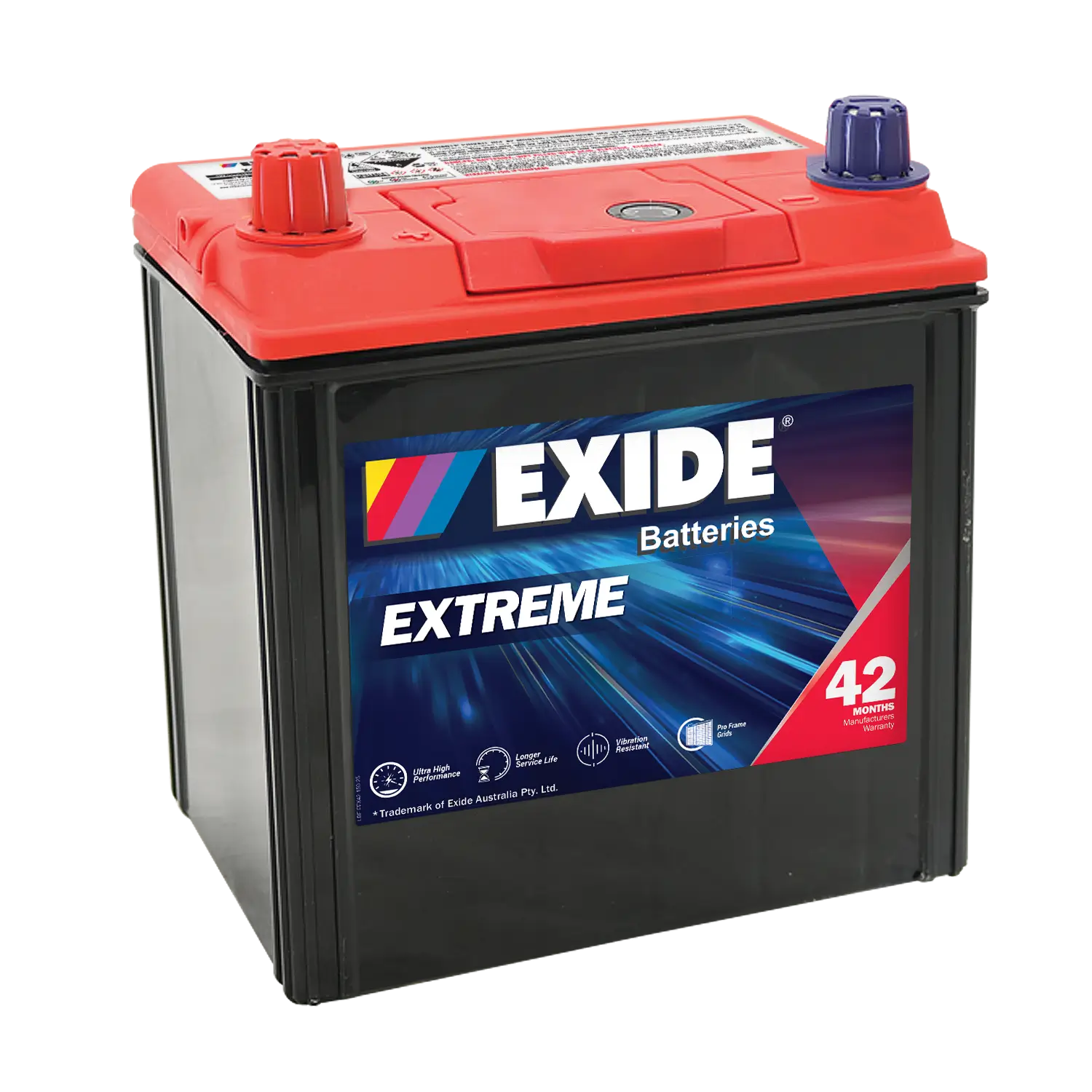 X40DMF Extreme Battery by Exide for Conventional Passenger Vehicle