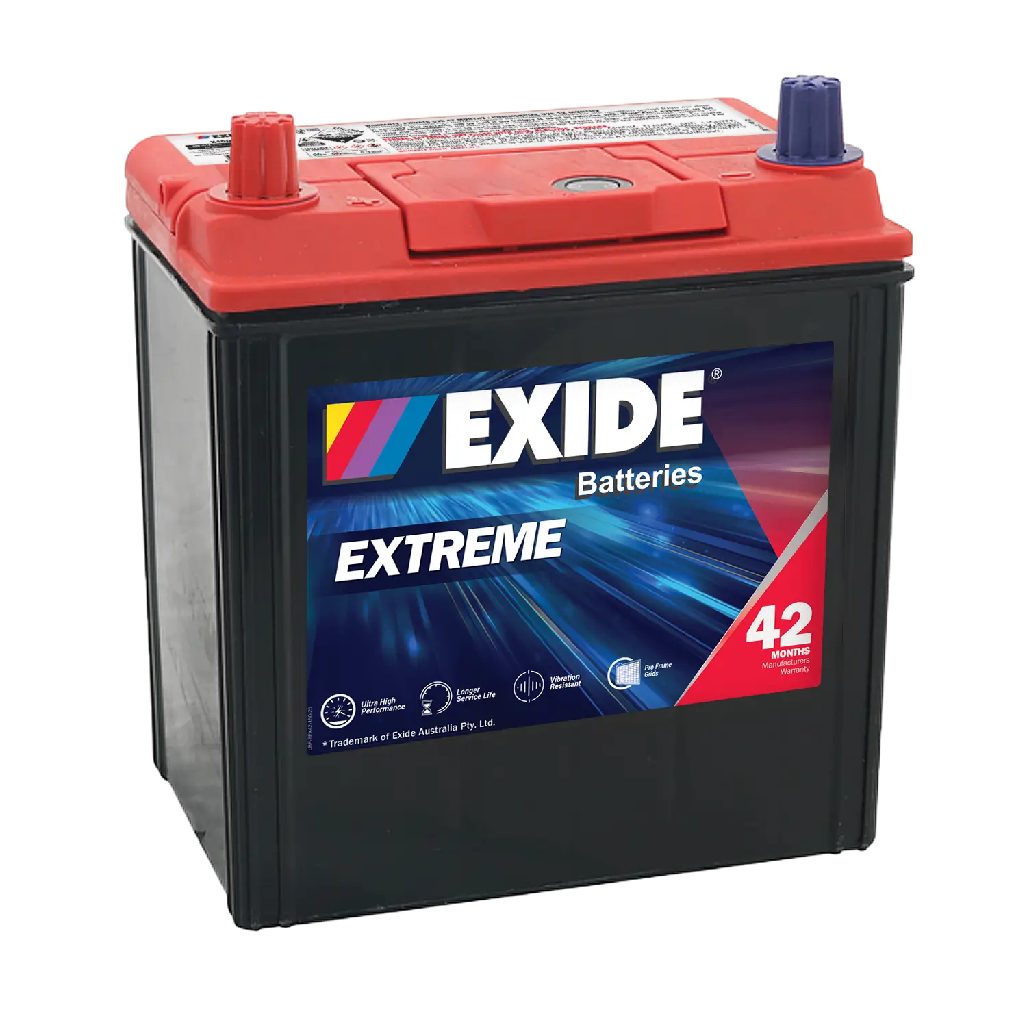 X40DPMF Extreme Battery by Exide for Conventional Passenger Vehicle