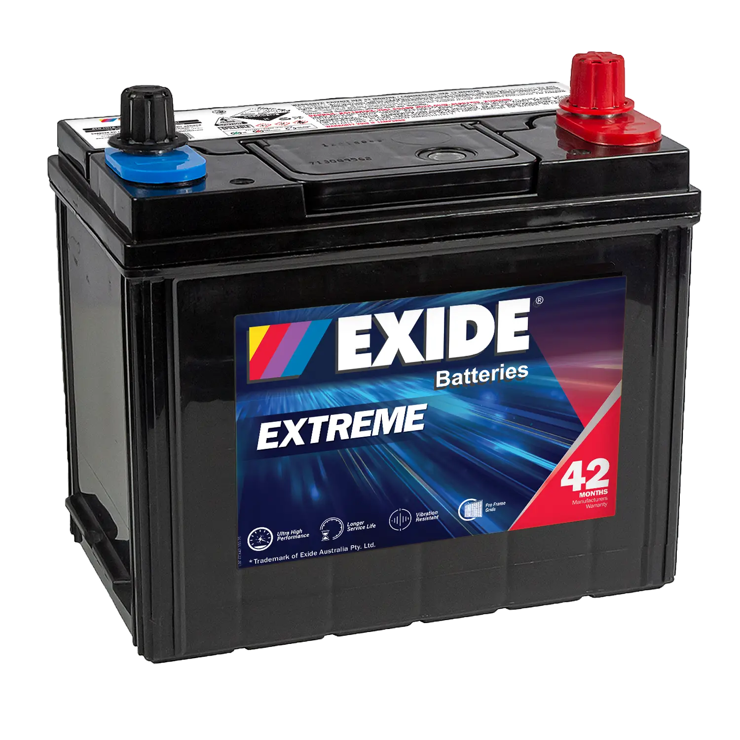 X43MF Extreme Battery by Exide for Conventional Passenger Vehicle