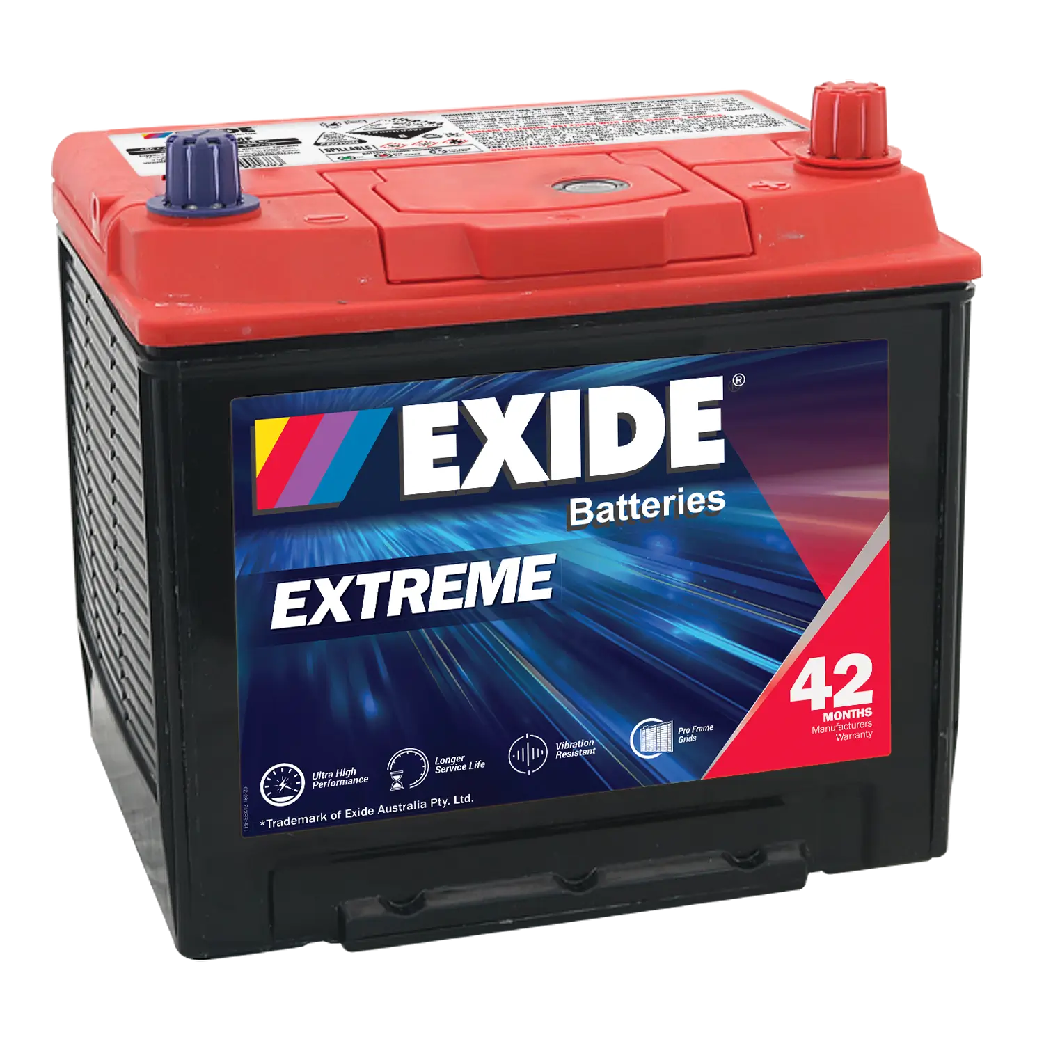 X55D23CMF Extreme Battery by Exide for Conventional Passenger Vehicle