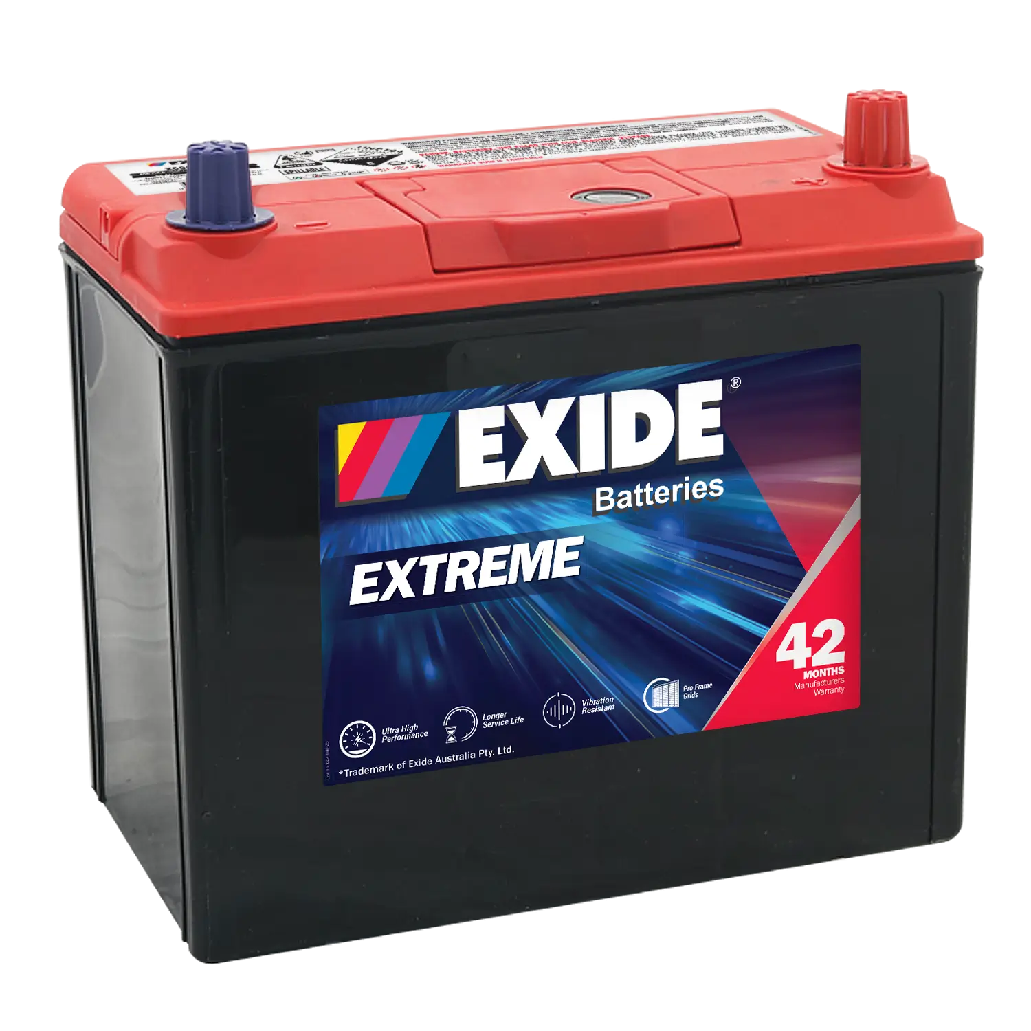 X60CPMF Extreme Battery by Exide for Conventional Passenger Vehicle