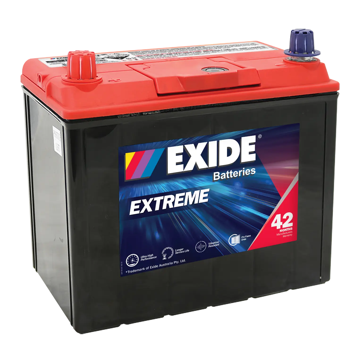 X60DMF Extreme Battery by Exide for Conventional Passenger Vehicle