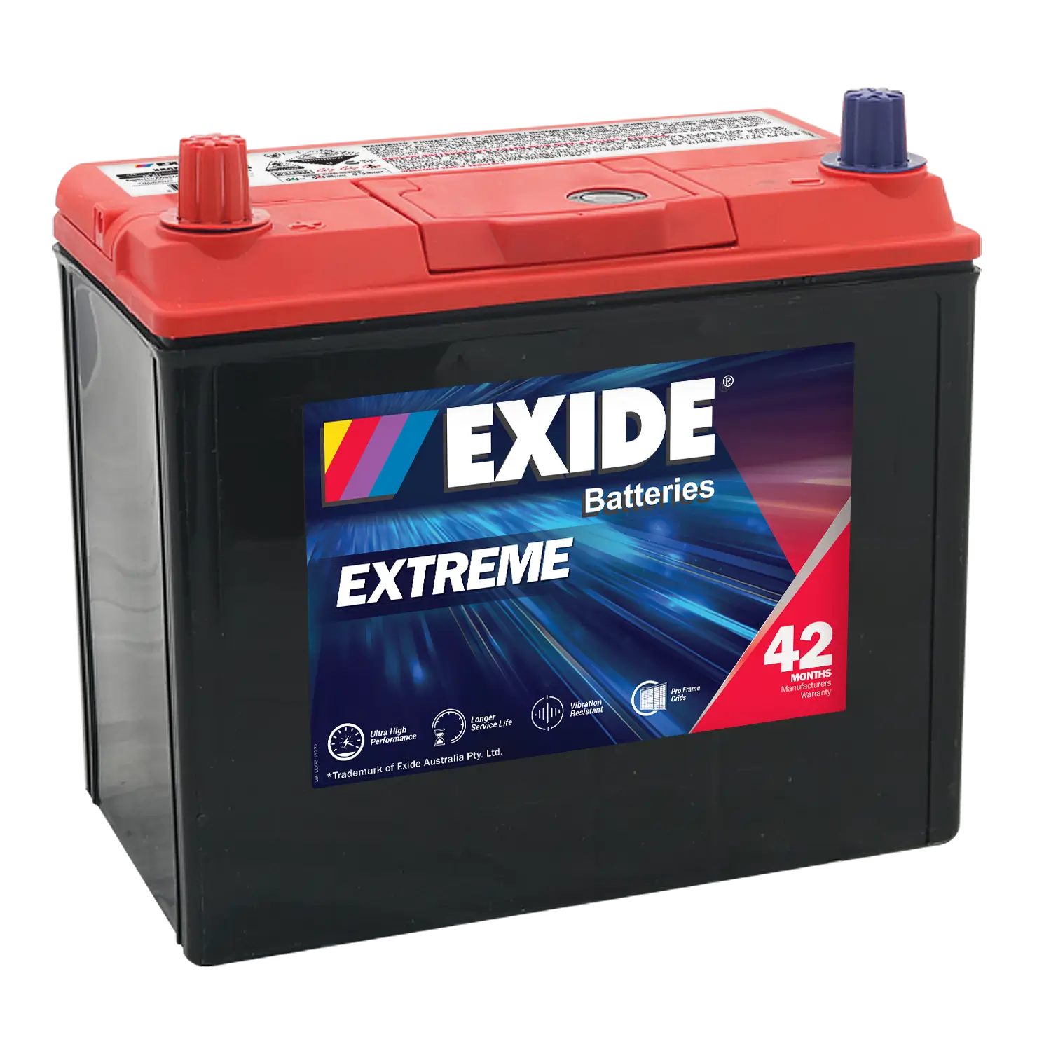 X60DPMF Extreme Battery by Exide for Conventional Passenger Vehicle